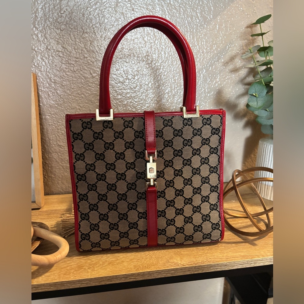 Gucci Jackie canvas